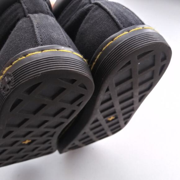 Dr.Martens Maelly Black Canvas Sneaker Skater Streetwear Grunge Size 6 - Picture 12 of 16